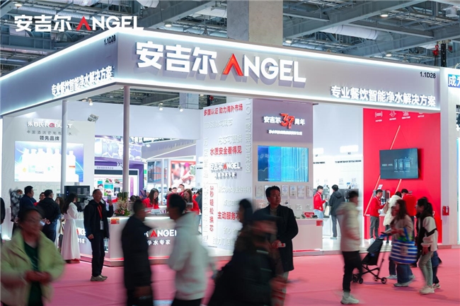  科技赋能餐饮未来，安吉尔硬核科技闪耀HOTELEX2025